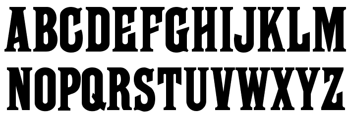 Farley MF Font LOWERCASE