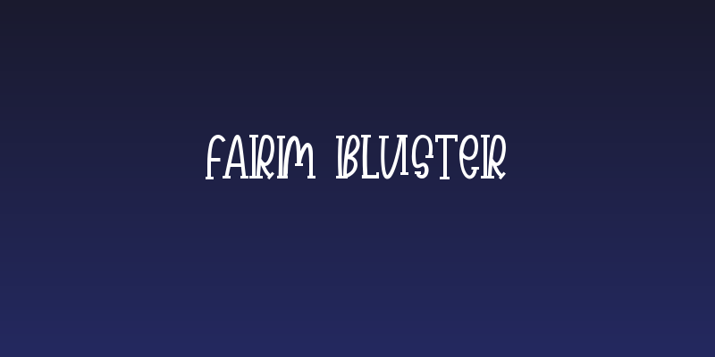 Farm Bluster Social Header