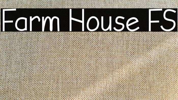 Farm House FS Example 3