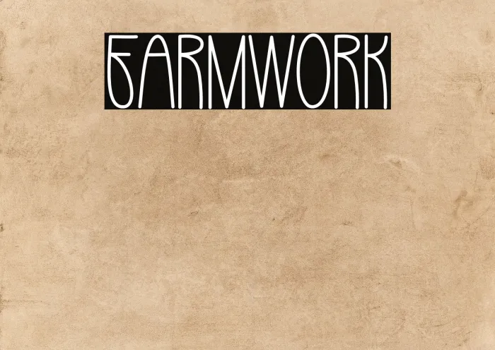 Farm Work Example 1