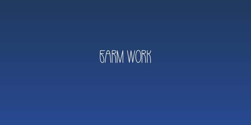 Farm Work Social Header