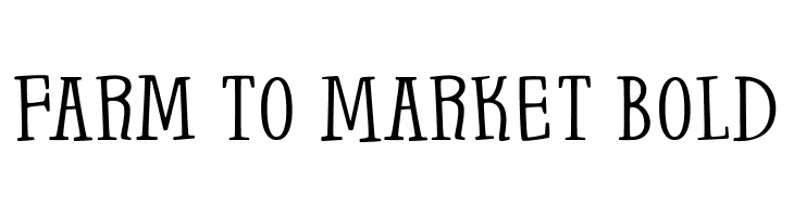 Farm to Market Bold  Free Fonts Download