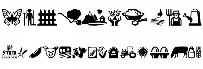 Farm Font OTHER CHARS