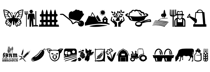 Farm Font OTHER CHARS