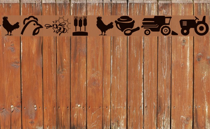 Farm Font examples