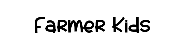 Farmer Kids  les polices de caractères gratuit tlcharger