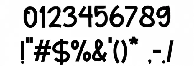 Farmer Kids Font OTHER CHARS