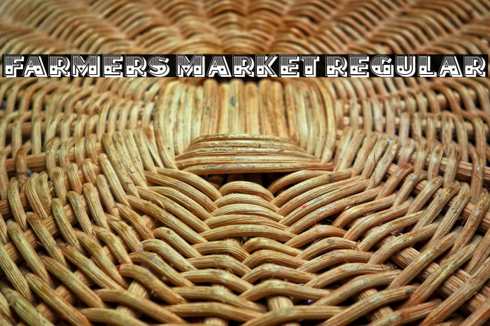 Farmers Market Regular Example 2