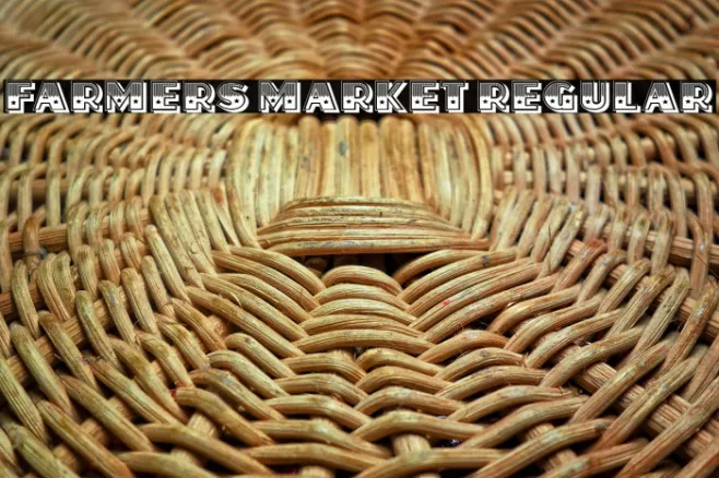 Farmers Market Regular Example 2
