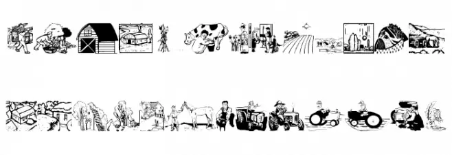 FarmersLife Polices MAJUSCULES