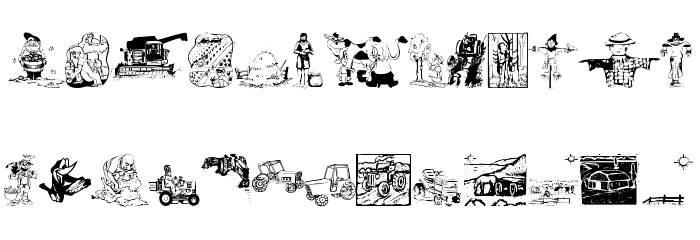 FarmersLife Font LOWERCASE