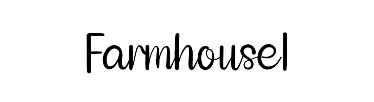 Farmhouse 1  Frei Schriftart Herunterladen