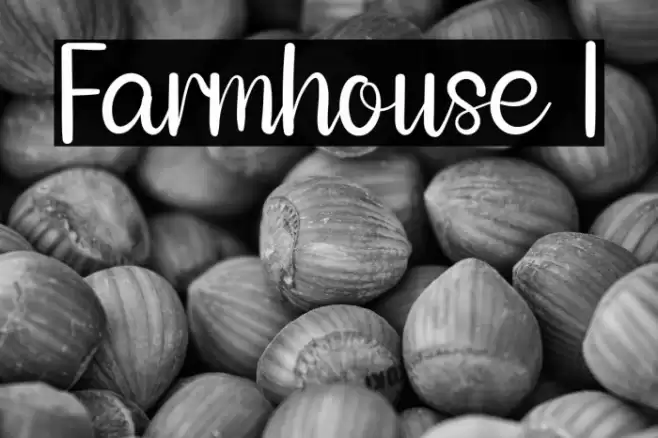 Farmhouse 1 Caratteri examples