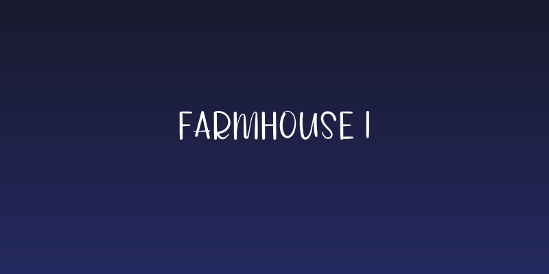 Farmhouse 1 Social Header