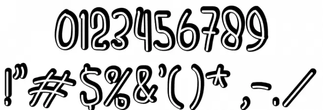 Farmhouse Garden Шрифта ДРУГИЕ символов