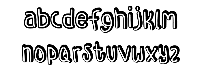 Farmhouse Garden Font LOWERCASE
