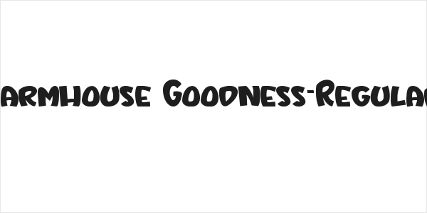 Farmhouse Goodness-Regular Logo
