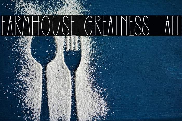 Farmhouse Greatness Tall Example 1