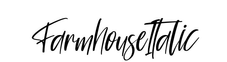 Farmhouse Italic  Fuentes Gratis Descargar