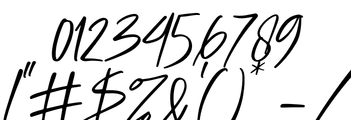 Farmhouse Italic Font OTHER CHARS