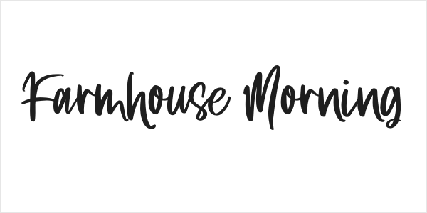 Farmhouse Morning Logo
