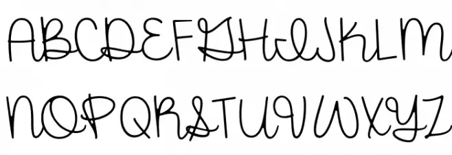 Farmhouse Rooster Demo 字体 大写