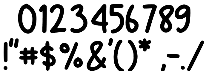 Farmhouse Village A Font OTHER CHARS