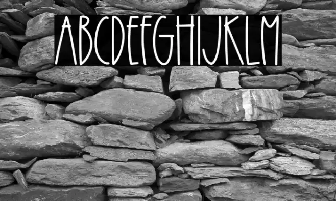 Farmhouse Village B Font examples