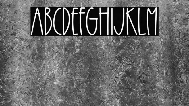 Farmhouse Village B Font examples