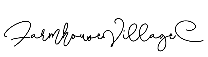 Farmhouse Village C  Frei Schriftart Herunterladen
