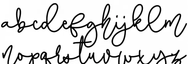 Farmhouse Village C 字体 小写