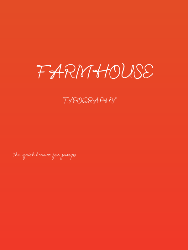 Farmhouse Poster