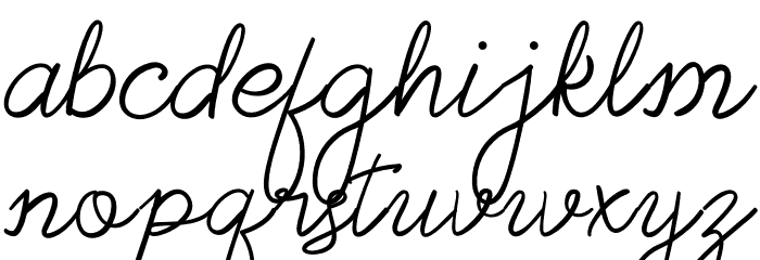 Farmhouse Font LOWERCASE