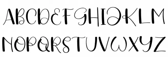Farmhouse Schriftart Groß