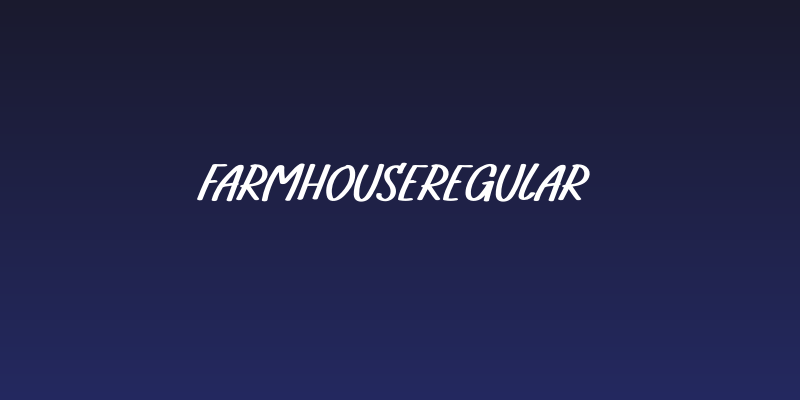 FarmhouseRegular Social Header