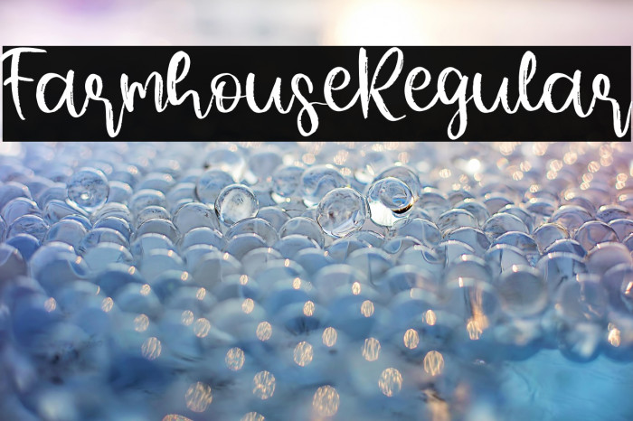 FarmhouseRegular Example 1