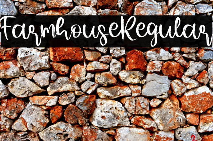 FarmhouseRegular Example 2