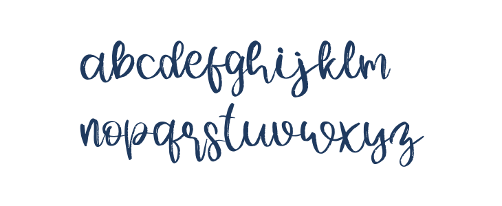 FarmhouseRegular Lowercase