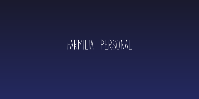 Farmilia - PERSONAl Social Header