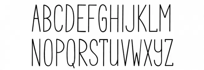 FarmiliaPERSONAlRegular Schriftart Groß