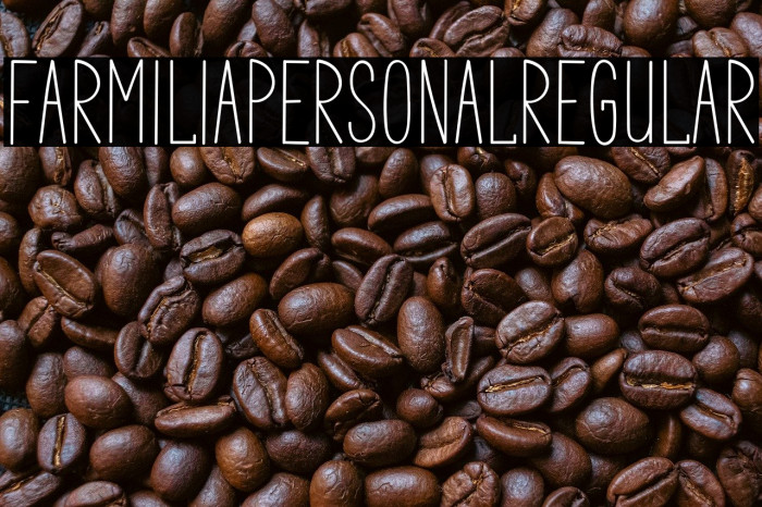 FarmiliaPERSONAlRegular Example 2