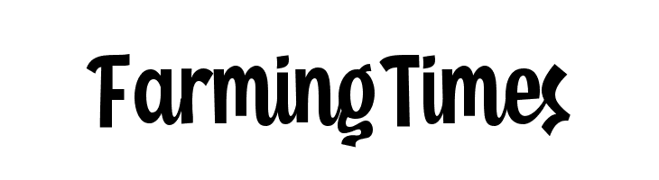 Farming Times  Free Fonts Download