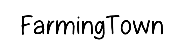 Farming Town  Fuentes Gratis Descargar