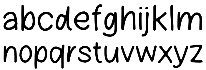 Farming Town Font LOWERCASE