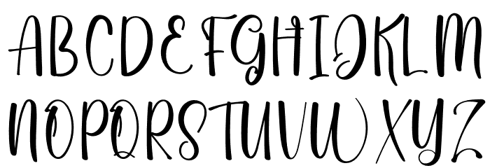 Farming Font UPPERCASE