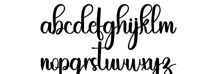 Farming Font LOWERCASE