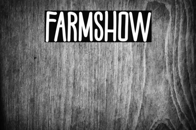 Farmshow Caratteri examples