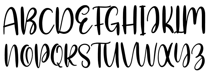 Farmstead Font UPPERCASE