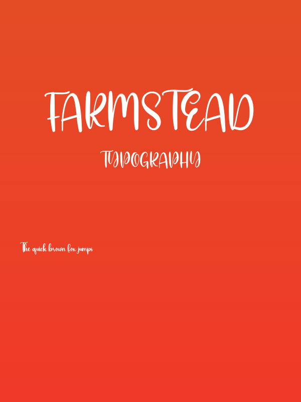 Farmstead Poster