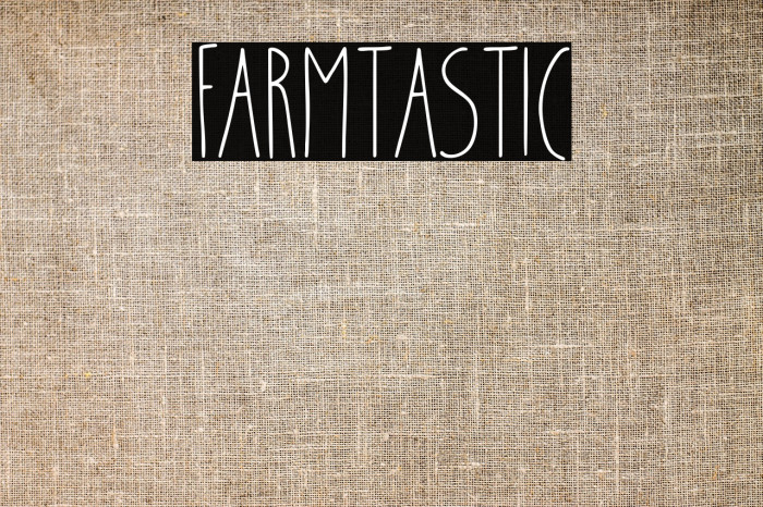 Farmtastic Example 3